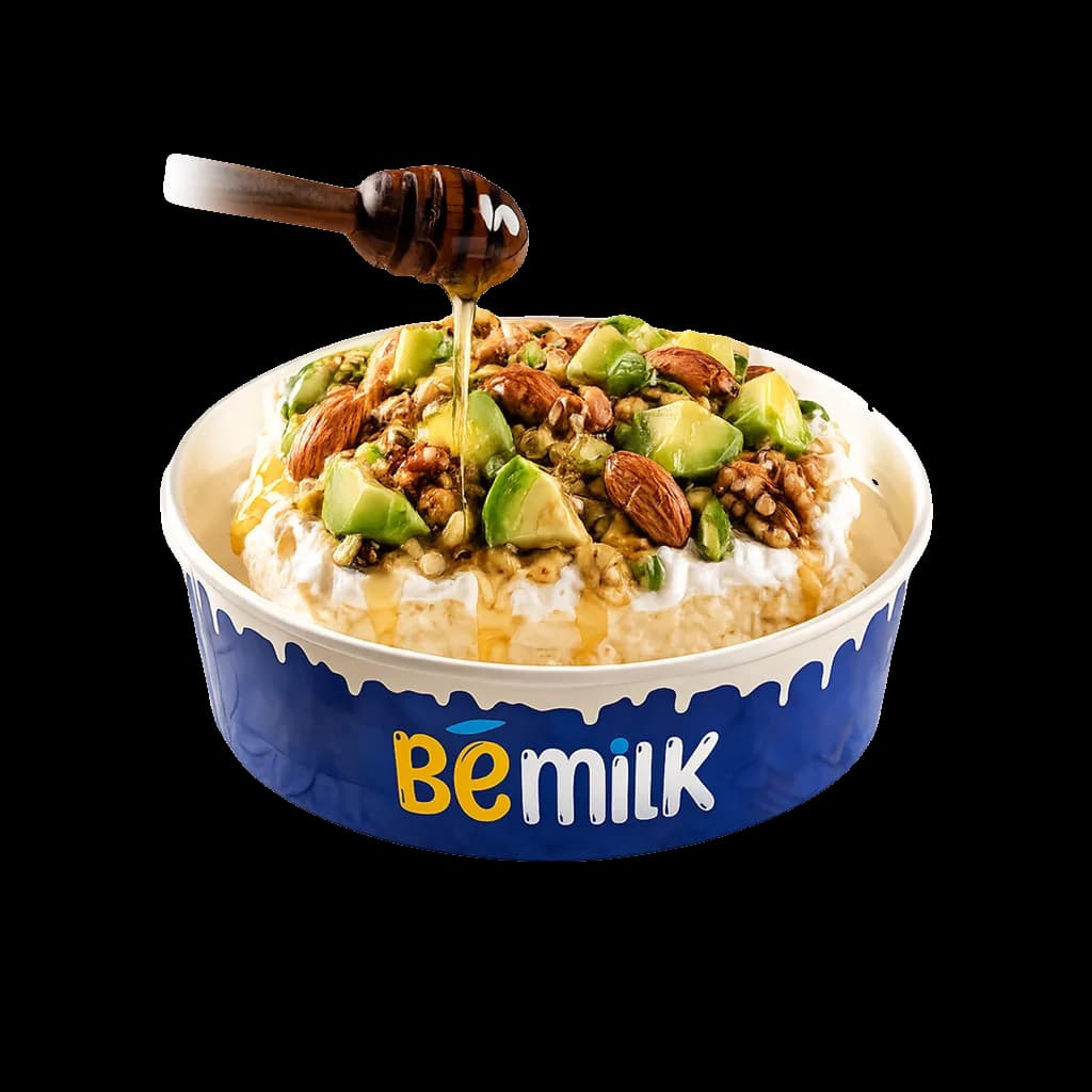 Bild von Avocado-Qashtoota mit Honig & Nüssen - cremiger Milchkuchen von BeMilk