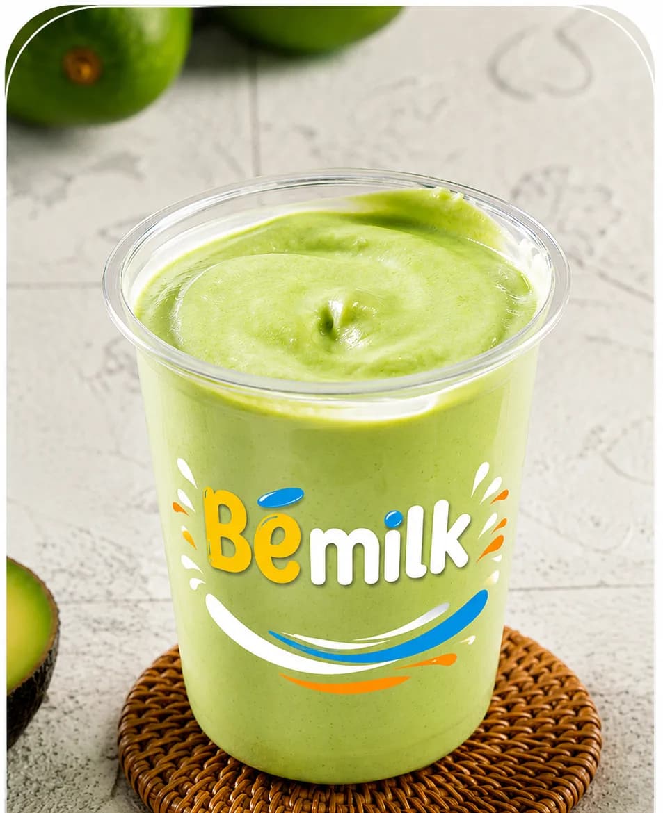 Bild von Creme-Avocado-Smoothie - frischer Saft von BeMilk
