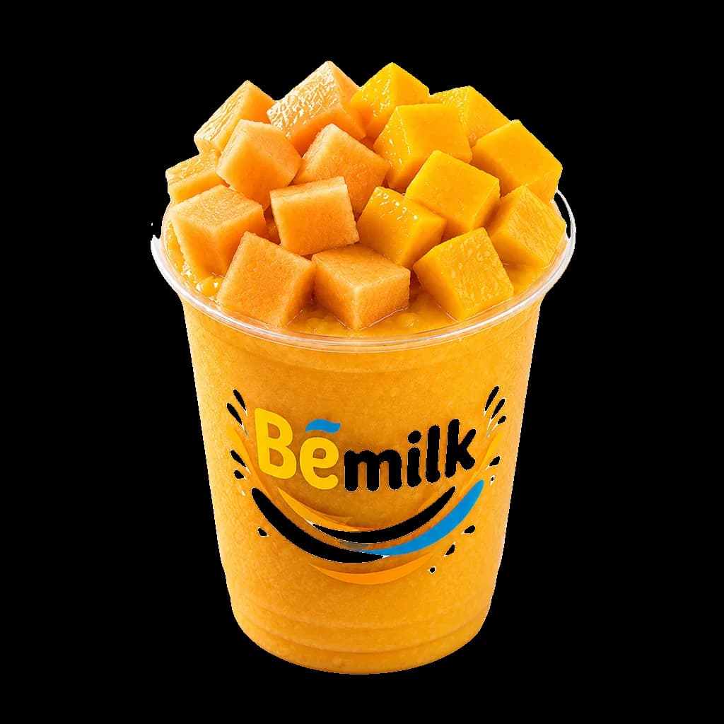 Bild von Iced Mango-Drink - eiskalter Slushie von BeMilk