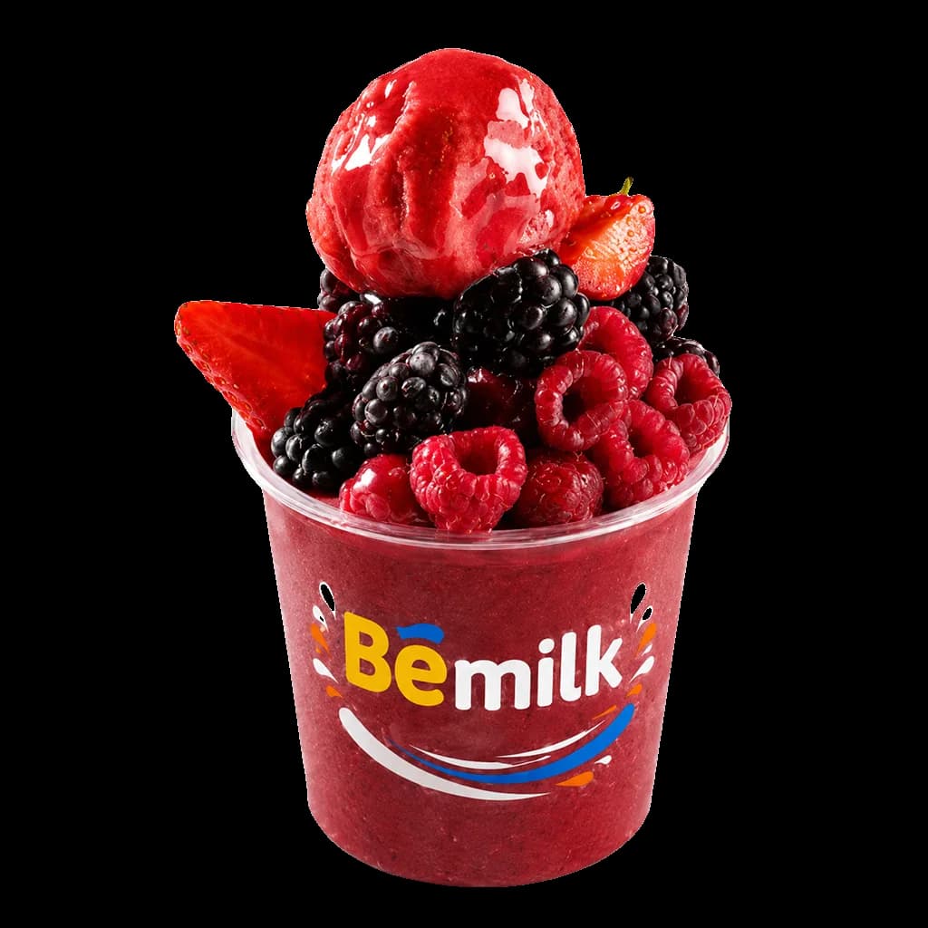 Bild von Beeren-Mix - eiskalter Slushie von BeMilk