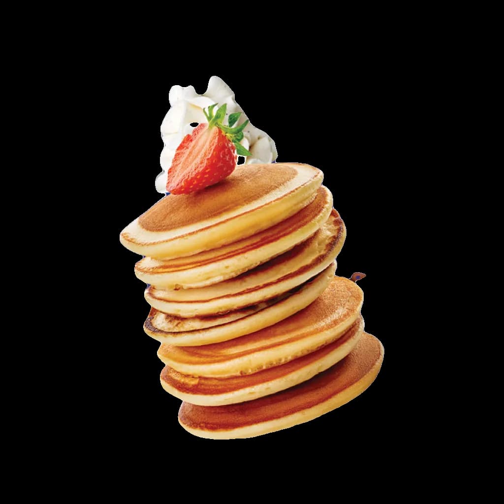 Bild von Mini-Pancakes mit Früchten & Saucen - frisches Dessert von BeMilk